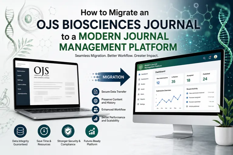 How to Migrate an OJS Biosciences Journal to a Modern Journal Management Platform